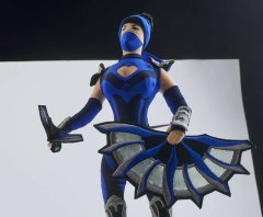 WP Merchandise Plyšák Mortal Kombat - Kitana - 34 cm