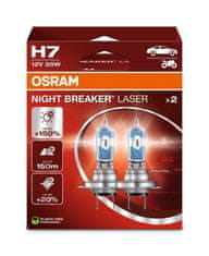 Osram H7 Night Breaker Laser +150% BOX 2ks