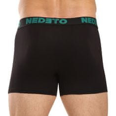 Nedeto 10PACK pánské boxerky černé (10NB004b) - velikost XL