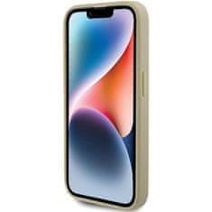 Apple Obal / kryt na Apple iPhone 15 PRO zlatý GUESS GUHCP15LHG4SGD