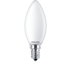 Philips LED žárovka stmívatelná ve skleněné baňce s všesměrovým světlem E14