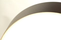 Mivvy Stropní LED svítidlo LUNA Ø 180 mm Ø 180 x 60 mm, 21 W, 3000 K,