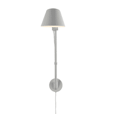 NORDLUX Stay flexibilní nástěnná lampa 620 x 700 mm, E27, s černým textilním kabelem