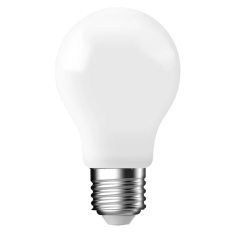 NORDLUX Stmívatelná LED žárovka Filament E27, 4,2 W až 11 W, mléčná