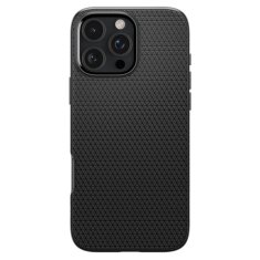 Spigen Silikonový obal na iPhone 16 PRO MAX 6.9" Spigen Liquid Air Matně černý