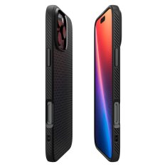 Spigen Silikonový obal na iPhone 16 PRO MAX 6.9" Spigen Liquid Air Matně černý