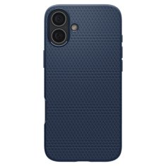 Spigen Silikonový obal na iPhone 16 6.1" Spigen Liquid Air Modrý