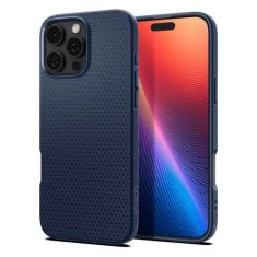 Spigen Silikonový obal na iPhone 16 PRO MAX 6.9" Spigen Liquid Air Modrý