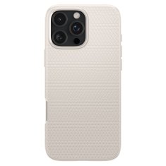 Spigen Silikonový obal na iPhone 16 PRO MAX 6.9" Spigen Liquid Air Titanový