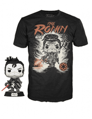 Tričko Star Wars - The Ronin + figurka Funko (velikost L)