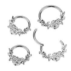 SPERKY4U Segment kruh - helix / cartilage / tragus piercing TITAN