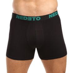 Nedeto 5PACK pánské boxerky černé (5NB003) - velikost XL