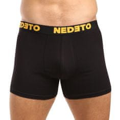 Nedeto 5PACK pánské boxerky černé (5NB003) - velikost XL