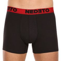 Nedeto 10PACK pánské boxerky černé (10NB005) - velikost M