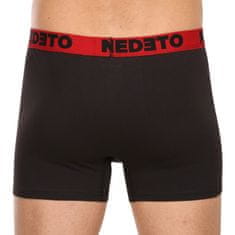 Nedeto 10PACK pánské boxerky černé (10NB005) - velikost M