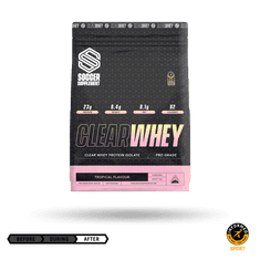 Soccer Supplement Whey Protein Isolate Clear Whey tropické ovoce Ostatní: 1 kg