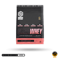 Soccer Supplement Whey Protein Isolate Clear Whey lesní ovoce Ostatní: 1 kg