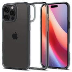 Spigen Kryt na iPhone 16 PRO MAX 6.9" Spigen Ultra Hybrid Transparentní s kouřovým lemem