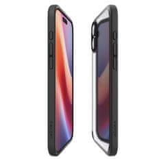 Spigen Kryt na iPhone 16 6.1" Spigen Ultra Hybrid Transparentní s černým lemem