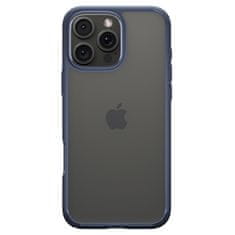 Spigen Kryt na iPhone 16 PRO MAX 6.9" Spigen Ultra Hybrid Transparentí s modrým lemem 