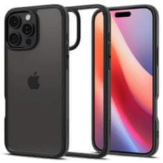 Spigen Kryt na iPhone 16 PRO MAX 6.9" Spigen Ultra Hybrid Transparentí s černým lemem