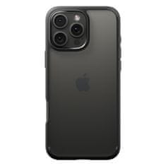 Spigen Kryt na iPhone 16 PRO 6.3" Spigen Ultra Hybrid Transparentní s černým lemem