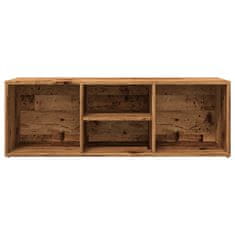 Vidaxl Botníková lavice old wood 105 x 35 x 35 cm kompozitní dřevo