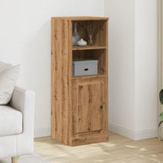 shumee vidaXL Skříň highboard dub artisan 36 x 35,5 x 103,5 kompozitní dřevo