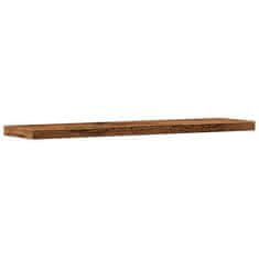 Vidaxl Nástěnné police 4 ks old wood 40 x 10 x 1,5 cm kompozitní dřevo