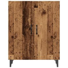 Vidaxl Příborník old wood 70 x 34 x 90 cm kompozitní dřevo