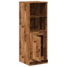 Vidaxl Skříň highboard old wood 36 x 35,5 x 103,5 kompozitní dřevo