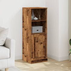 shumee vidaXL Skříň highboard old wood 36 x 35,5 x 103,5 kompozitní dřevo