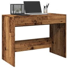 shumee vidaXL Psací stůl old wood 101 x 50 x 76,5 cm kompozitní dřevo