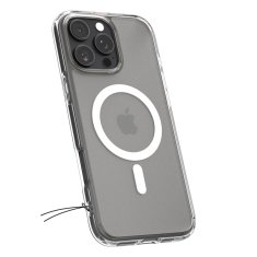 Spigen Pancéřový kryt na iPhone 16 PRO MAX 6.9" Spigen Ultra Hybrid Mag MagSafe Transparentní matný