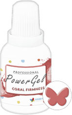 Food Colours gelová barva PowerGel Coral Firmness 20 g