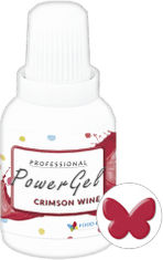 Food Colours gelová barva PowerGel Crimson Wine 20 g