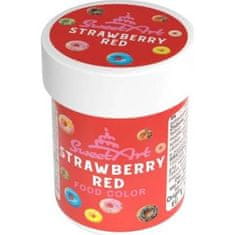 SweetArt gelová barva Strawberry Red (30 g)