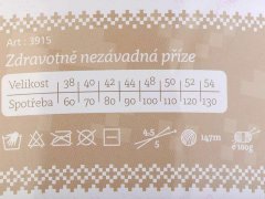 Kraftika 1ks (1001) starorůžová sv. pletací příze jumbo 100 g