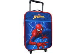 Vadobag Modrý dětský kufr Marvel Spiderman