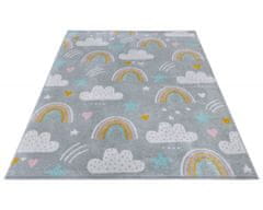 Hanse Home Dětský koberec Adventures 105955 Grey Multicolor 120x170