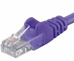 Kraftika Patch kabel utp cat 6, 0,5m - fialový, nestíněné, cat.6