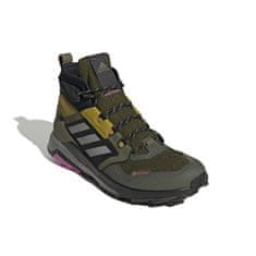 Adidas Boty trekové olivové 44 EU Terrex Trailmaker Mid Gtx