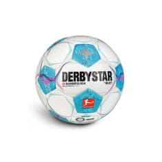 Derbystar Míče fotbalové bílé 4 Bundesliga Brilliant Replica S-light V24