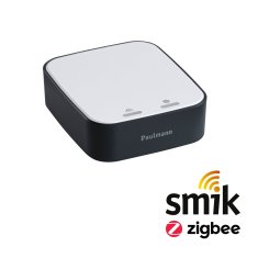 Paulmann PAULMANN Startovací sada Zigbee 3.0 Smart Home smik Gateway dálkový ovladač plus LED závěsné svítidlo Aptare 2700K 18W bílá/antracit stmívatelné 5169