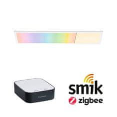 Paulmann PAULMANN Startovací sada Zigbee 3.0 Smart Home smik Gateway plus LED Panel Amaris 295x1195mm 35W RGBW plus bílá/antracit stmívatelné 5170