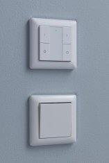 Paulmann PAULMANN Startovací sada Zigbee 3.0 Smart Home smik Gateway plus LED žárovka Filament G95 měnitelná bílá plus vypínač 5195