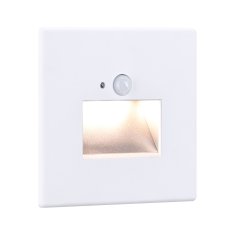 Paulmann PAULMANN LED vestavné svítidlo do zdi Edge Quadro hranaté 80x80x42mm 1,2W 230V 2700K bílá 93133