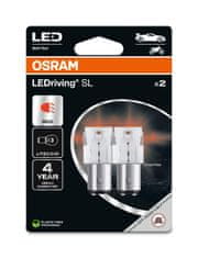 Osram OSRAM LED P21/5W LEDriving SL Red 12V blistr 2ks 7528DRP-2BL