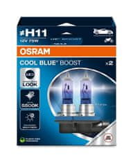 Osram OSRAM H11 12V 75W PGJ19-2 COOL BLUE BOOST 5500K 2ks NO ECE 62211CBB-2HB