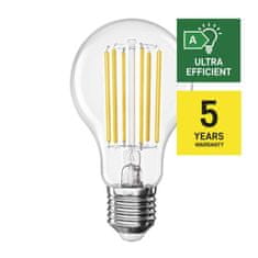 Emos EMOS LED žárovka Filament A60 A CLASS / E27 / 7,2 W (100 W) / 1521 lm / neutrální bílá ZF5168